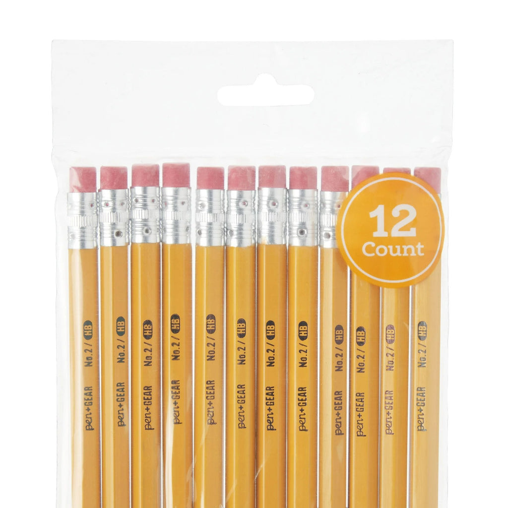 No. 2 Wood Pencils, 12 Count