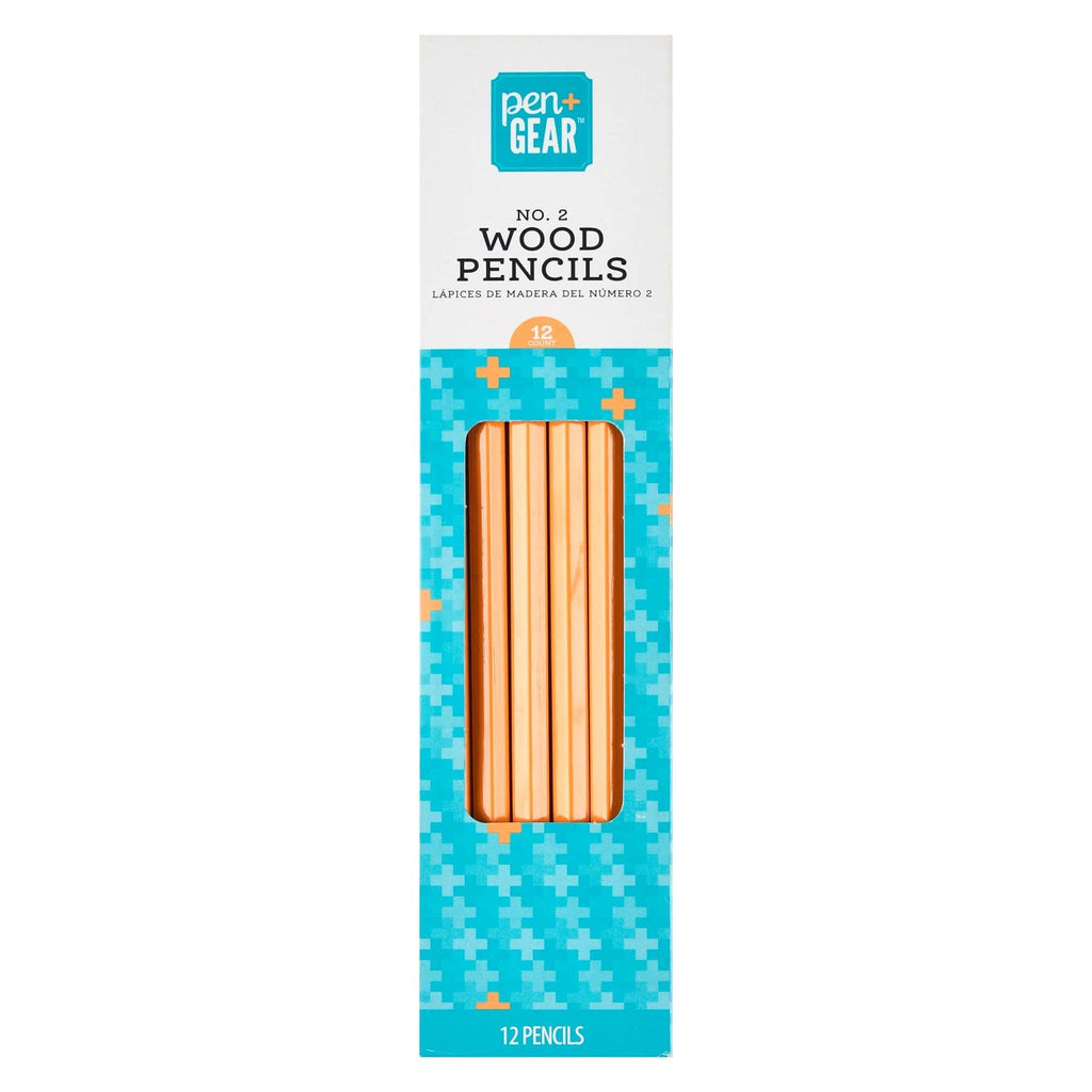 No. 2 Wood Pencils, 12 Count